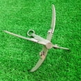 thumbnail image 3 of Weed Root Remover Tool Foldable Weed Puller 4 Claw Anchor Sickle Manual Plants Weed Grass Removing Tool, 3 of 11