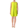 thumbnail image 2 of Lauren by Ralph Lauren Women's Crepe A-Line Dress (4, Acid Green), 2 of 2
