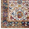 thumbnail image 3 of Modway Entourage Samira Distressed Vintage Floral Vintage Medallion 8x10 Area Rug in Multicolored, 3 of 8