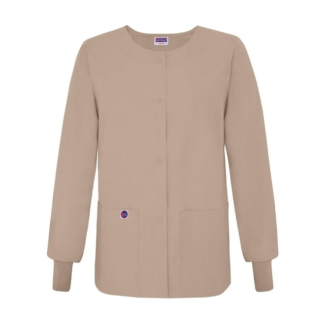 Sivvan Veste d'Échauffement de Sarrau pour Femmes/clous avant - Col Rond