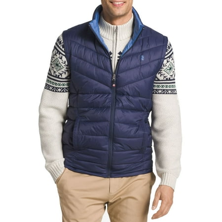 Download IZOD Coats & Jackets - IZOD Navy Mens Mock-Neck Windbreaker Puffer Jacket - Walmart.com