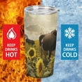 thumbnail image 3 of Farm Cows Tumbler Print 20oz Stainless Steel Coffee Cup with Lid & Straw Double Wall Insulated Tumbler, 3 of 8
