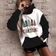 thumbnail image 2 of Sudadera Con Capucha Navideña Para Hombres Y Mujeres, Tops Estampados Para Parejas, Suéter A Juego de Colores, Top de Manga Larga Odeerbi ODB196668, 2 of 4