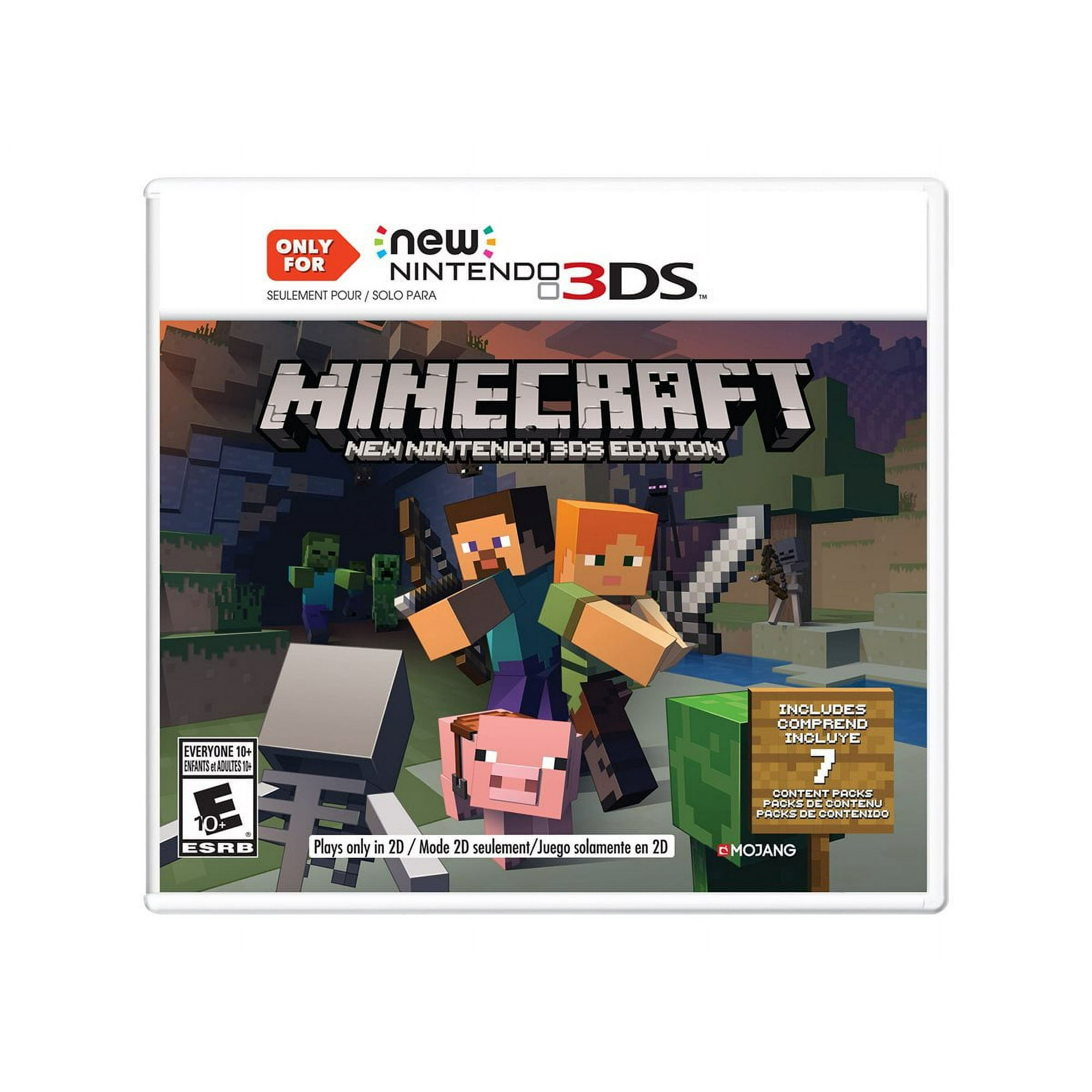 ニンテンドー3DS/2DS Minecraft: New Nintendo 3DS Edition Minecraft: New Nintendo 3DS Edition - Walmart.ca