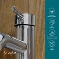 thumbnail image 4 of Grifo Llave Mezcladora Monocomando para Lavabo de Baño Línea Bastei – Acero Inoxidable con Acabado Cromado, 4 of 9