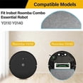 thumbnail image 2 of 6 Pack Mop Pads Replacement Parts for IRobot Roomba Vacuum Cleaner, 2 of 5
