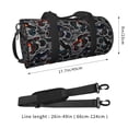 thumbnail image 2 of Balery Cool Off-Road Vehicle Bolsa de Gimnasio para Mujeres y Hombres, Bolsa de Viaje Impermeable, Bolsa de Fin de Semana con Compartimento para Zapatos y Bolsillo Húmedo, 2 of 6