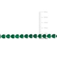 thumbnail image 2 of Everly Women's Created Emerald Sterling Silver Tennis Bracelet, 2 of 7