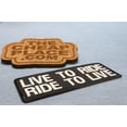 thumbnail image 2 of Live To Ride Ride To Live Patch, 2 of 5