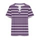 thumbnail image 4 of Plus Size Mujeres Blusas Cuello en V Casual Suelto Verano Blusa de Manga Corta para el Uso Diario Y Casual, 4 of 5