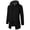 C-Black165, variant on DHFJKG Mens Zip Up Hooded Sweater Jackets With Thick Fuzzy Lining Mediun Length Solid Color Warm Cardigan Knitted Hoodies Coat Soft Outerwear