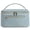 Blue, variant on Travel Makeup Bag, Portable Cosmetic Bags Make Up Organizer for Women with Handle, Men Toiletry bag for Brushes, PU Leather, for Gift, Leopard