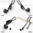 thumbnail image 4 of Music Note Cremation Pendant Small Urns For Ashes Keepsake Urn Necklace Cremation Jewellery Urns for Musicians, 4 of 6