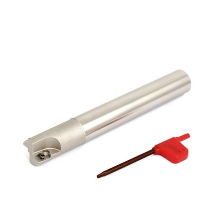 Unique Bargains T8 Wrench Indexable End Mill BAP 300R C20-20-150-2T for APMT1135PDER Insert