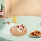 thumbnail image 3 of Cúpula de postres con base, bandeja decorativa para pasteles con tapa de cúpula de vidrio, plato para servir quesos, aperitivos, postres, frutas, bandeja para servir en la cocina, cumpleaños, bodas, 3 of 7