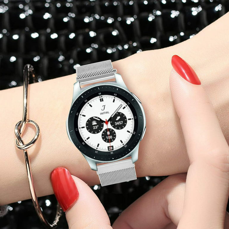 Samsung Galaxy Watch 6 5 4 40 44mm Classic 42 46mm Milanese Loop Band Strap  20mm