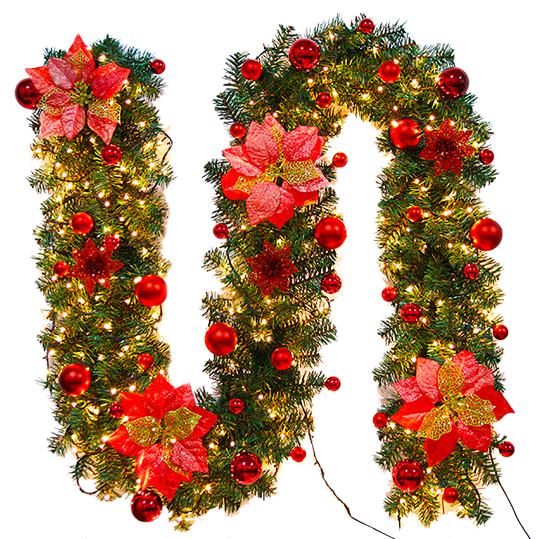Guirlande De Noël Métallisée - 4 Couleurs, 3 M Par Rouleau - Pour Sapin, Décoration, Emballage Cadeau, Mariage