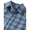 thumbnail image 2 of The Children's Place Boys Long Sleeve Plaid Poplin Button Up Shirt, Sizes S-XXL, 2 of 3