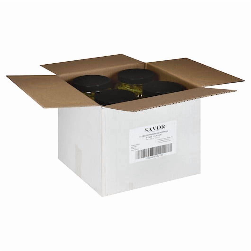 Savor Imports 596073 Sliced Pepperoncini 4-1 Gallon