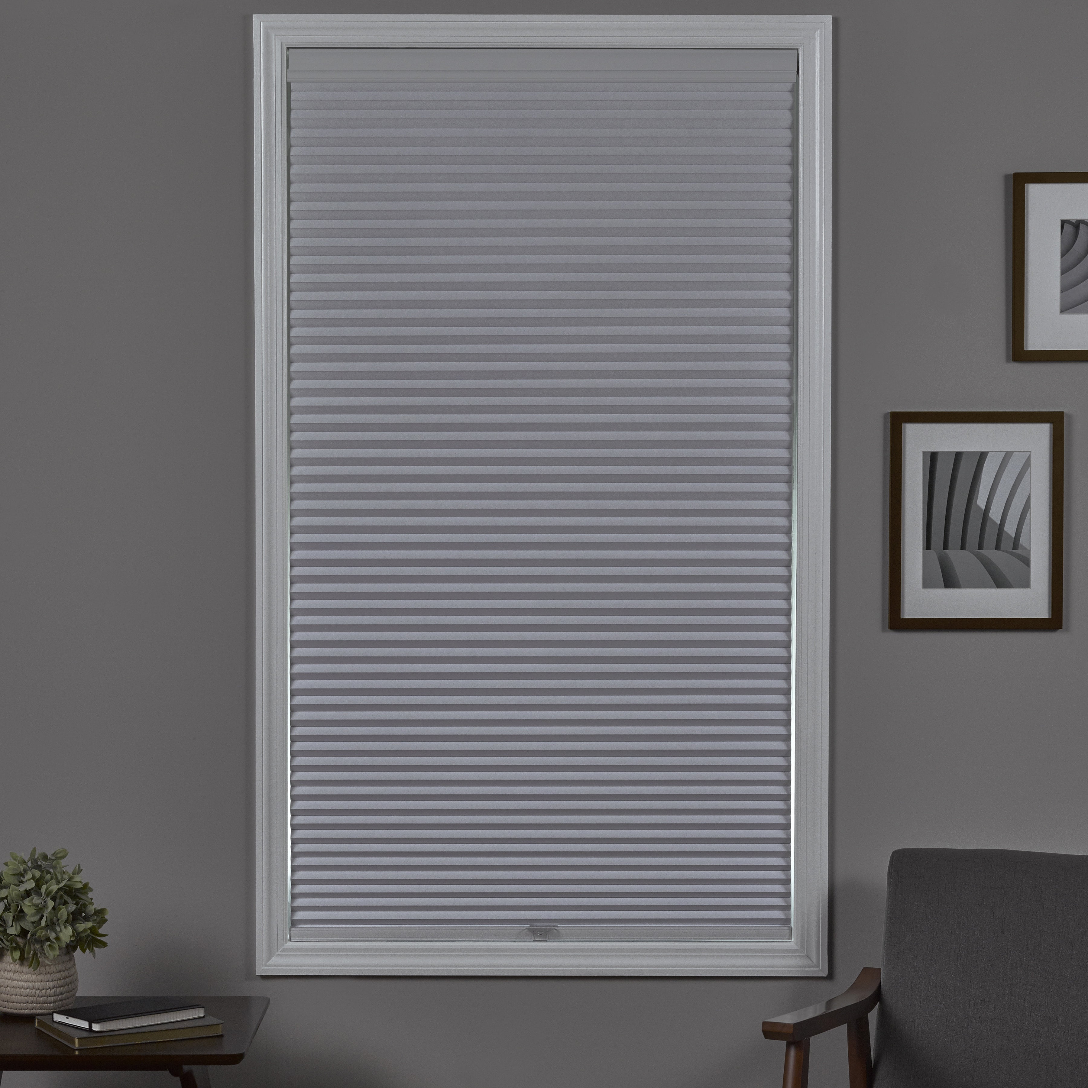 Coverscaped Top-Down Bottom-Up Cellular Shade, Room Darkening White, 70.75 x 48