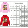 thumbnail image 2 of Sweat à Capuche Imprimé pour Enfants Garçons Filles Pull à Manches Longues Ample Automne Hiver, 2 of 2