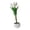 White, variant on rn Tulips Artificial Flowers with LED Atmosphere Light Brightness Durable Craft Desktop Valentine Wedding Centerpieces White