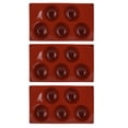 thumbnail image 3 of Molde de silicona Jadeshay 3 piezas Marrón, 3 of 8