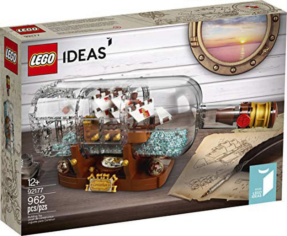 LEGO Ideas Adult 12+ Years Interlocking Block Building Set, 3x12x3x3x1 Inches, 962 Count