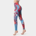 thumbnail image 2 of Jkety Leggings With Pockets High Waisted Ultra Soft Leggings for Women - Full Length, Capri Length and Biker Shorts - Available in Plus Size(Blue,S), 2 of 8