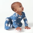 thumbnail image 2 of Gerber Unisex Baby Toddler Buttery Soft Footed Pajama 2-Way Zipper with Viscose Made from Eucalyptus, Sizes 0/3M - 4T, 2 of 8
