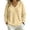 Yellow, variant on Knit Shirts for Women Zaewscy Fashion Women's Casual Solid Color Long Sleeve V-neck Imitation Blouse Shirt Black XXL