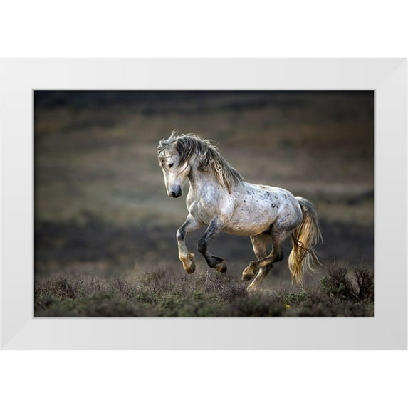 Verdon 32x23 White Modern Wood Framed Museum Art Print Titled - Wild Wild West