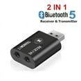 thumbnail image 3 of TR6 Bluetooth 5.0 Receiver Transmitter AptX Codec, Dual Mode for Home and Vehicle Music Streaming, 3 of 8