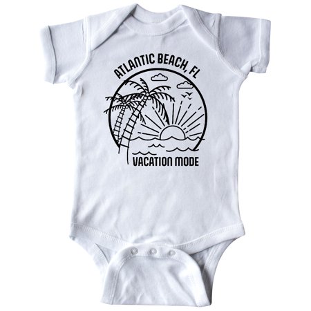 

Inktastic Summer Vacation Mode Atlantic Beach Florida Gift Baby Boy or Baby Girl Bodysuit