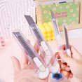 thumbnail image 2 of Transparent Utility Knife Portable Sharp Box Cutter Envelope Opener For Office Paper Cutting Art Knife School Stationery, 2 of 4