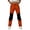 Orange, variant on Qiopertar Women's Waterproof Hiking Pants Straight Leg Casual Trousers for Outdoor Sports Travel Comfy Stretchy Loose Fit All Season Active Wear, Khaki M