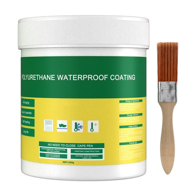 Pintura impermeabilizante penetrante Asija para paredes exteriores, baños, inodoros, suelos y azulejos, a prueba de fugas, 30/100/300 ml