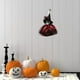 thumbnail image 4 of Adorno colgante de bruja esqueleto de Halloween | Colgante de calavera inquietante | Decoración espeluznante para fiestas de brujería | Decoración Dinámica de Balanceo | 9,84x9,84x4,52 in | 1 pieza, 4 of 6