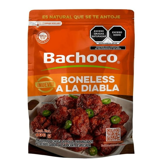 Boneless a la Diabla Bachoco 600g