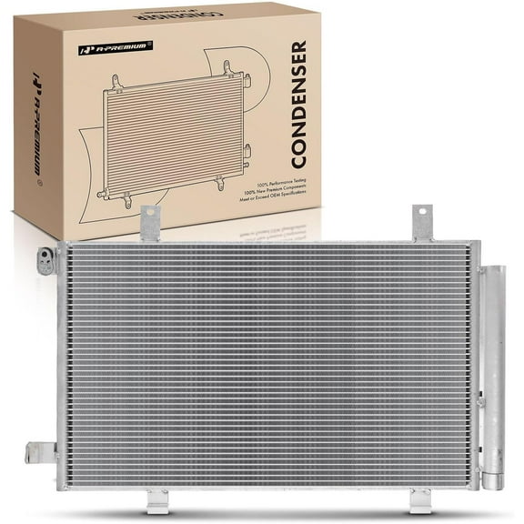 A-Premium Air Conditioning A/C Condenser Compatible with Suzuki SX4 2007-2013 L4 2.0L, Replace# 3693, 9531080J00