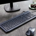 thumbnail image 5 of onn Wired Usb Keyboard Internet Keys Usb-A Standard Keyboards with Usb Computer Keyboard, Gray, 1 Pack, 5 of 9