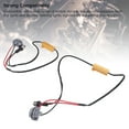 thumbnail image 4 of LED Resistor Decoder, 50W 6Ohm Long Lifespan Turn Signal Bulb Harness Resistor Adapter Excellent Conductivity Anti Flicker  for Daytime Running Light, 4 of 7
