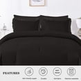 thumbnail image 2 of 5 Piece All Season Bedding Twin size Comforter Set, Ultra Soft Polyester Elegant Bedding Comforters, 2 of 5