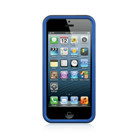 Insten Hard Rubber Coated Case For Apple iPhone SE / 5 / 5S -