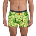 thumbnail image 2 of Bingfone Green Avocado Men's Underwear - Casual Stretch Boxer Briefs-XX-Large, 2 of 7