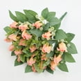 thumbnail image 5 of Aesthetic Tasteless Table Decorations Flowers Tulips Artificial Flowers Table Centerpieces Decor Flowers Flower Bouquets A Bouquet of Tulips Simulating Roses Pink 11.8x15.74 Inch (1Pcs), 5 of 5