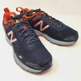 thumbnail image 1 of New Balance Mens 573 AT All Terrain Shoes Size 9.5 4E WIDE Navy Orange Hiking, 1 of 6