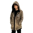 thumbnail image 3 of Tiijoy Boys Cardigan Hooded Coat Kids Halloween Long Jacket, Khaki, Sizes 7-8, 3 of 3
