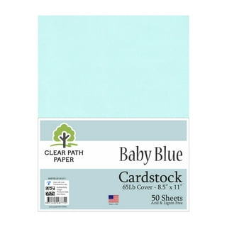 Paper Accents Cardstock 8.5x 11 Smooth 65lb Egyptian Blue 25pc - Leisure  Arts