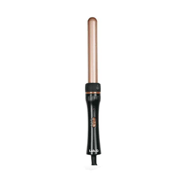 Rizadora De Cabello Cerámica Profesional 5 En 1 Plancha Lab.G Dorado, negro